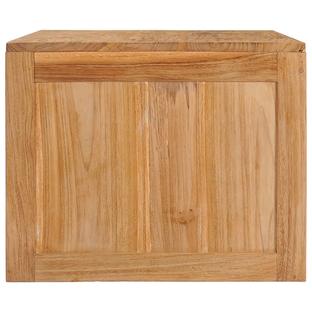 vidaXL Kavos staliukas, 90x50x40cm, tikmedžio medienos masyvas