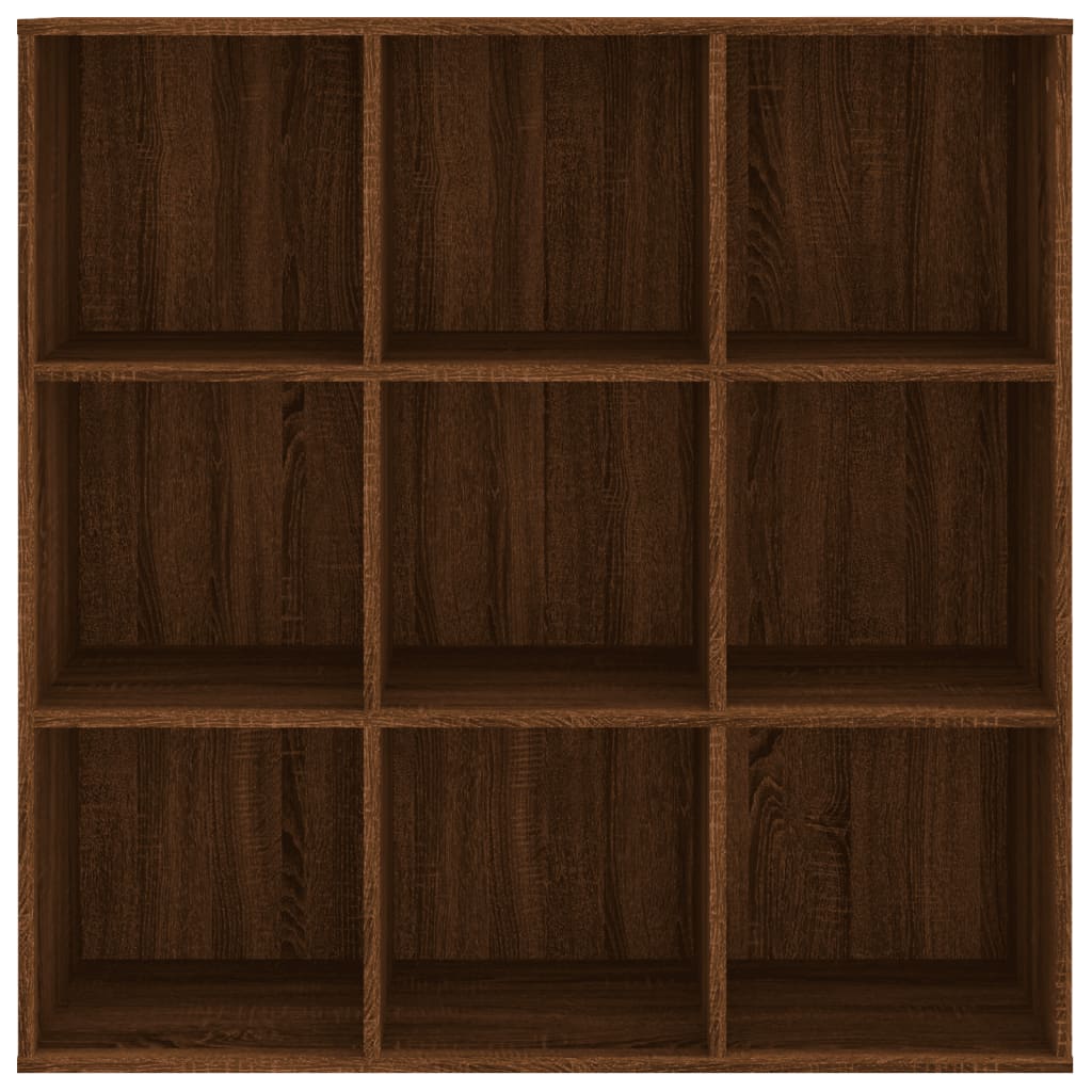 vidaXL Spintelė knygoms, rudos ąžuolo spalvos, 98x29x97,5 cm