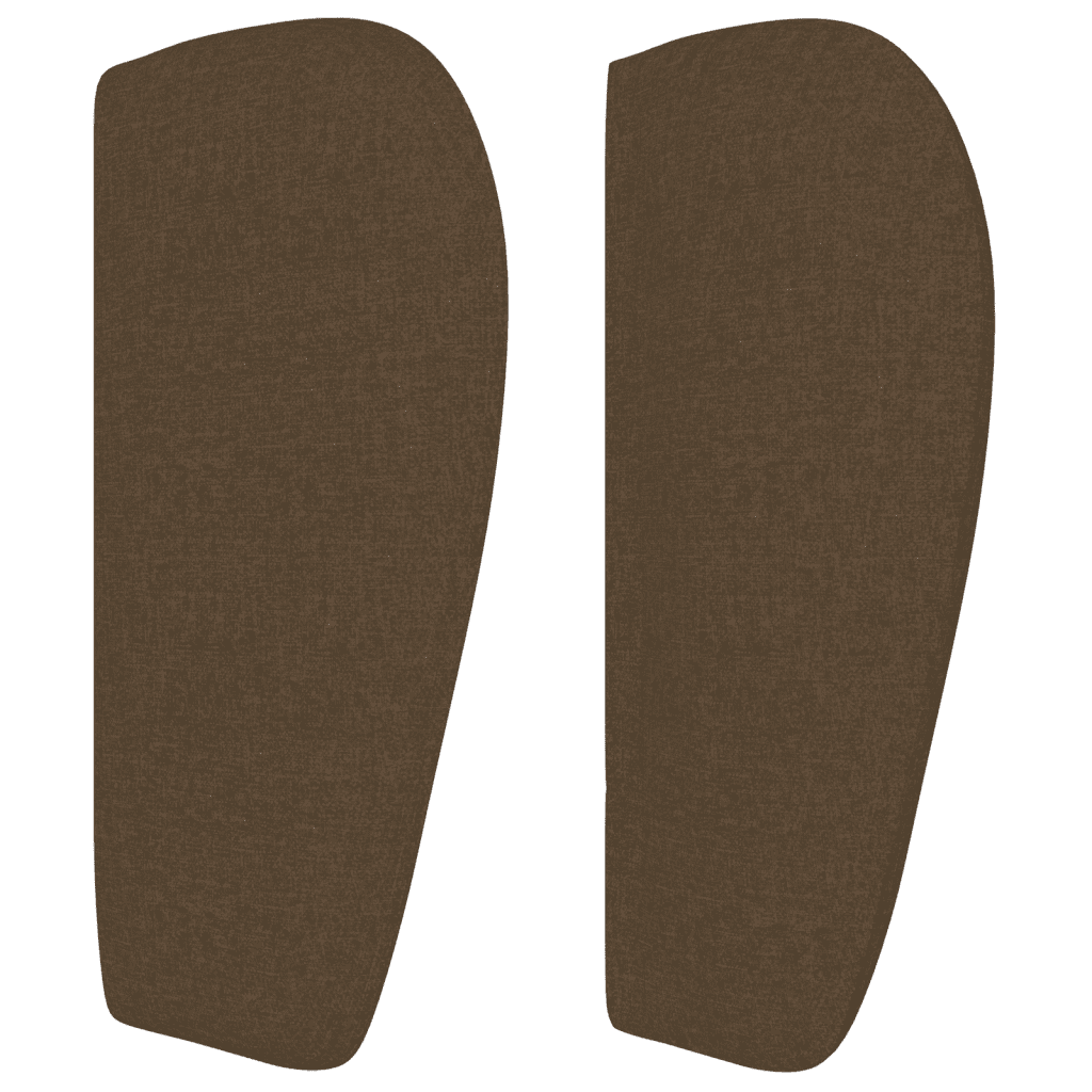 vidaXL Lova su spyruoklėmis ir čiužiniu, ruda, 200x200 cm, audinys
