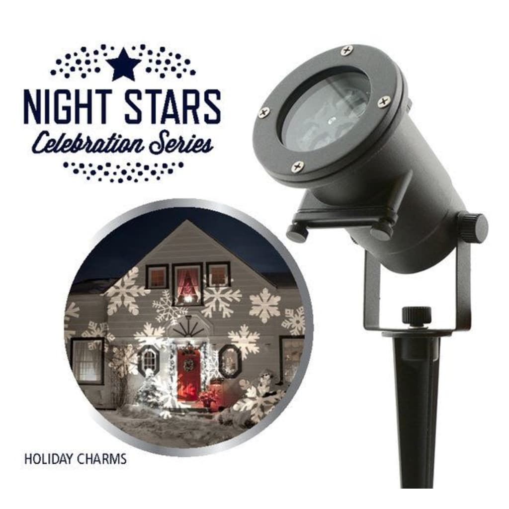 Night Stars LED šviestuvas Holiday Charms, 6 schemos 12 W NIS004