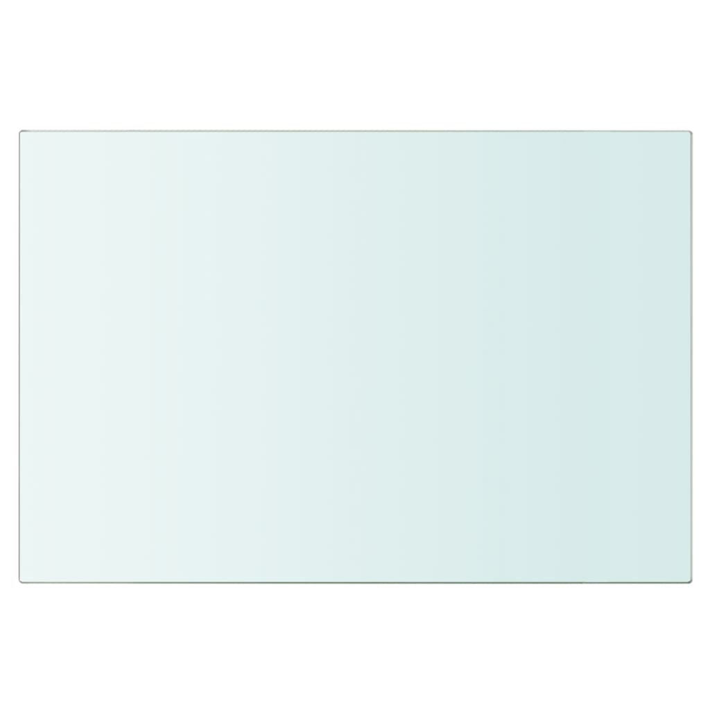 vidaXL Lentynos plokštė, skaidrus stiklas, 20x30 cm
