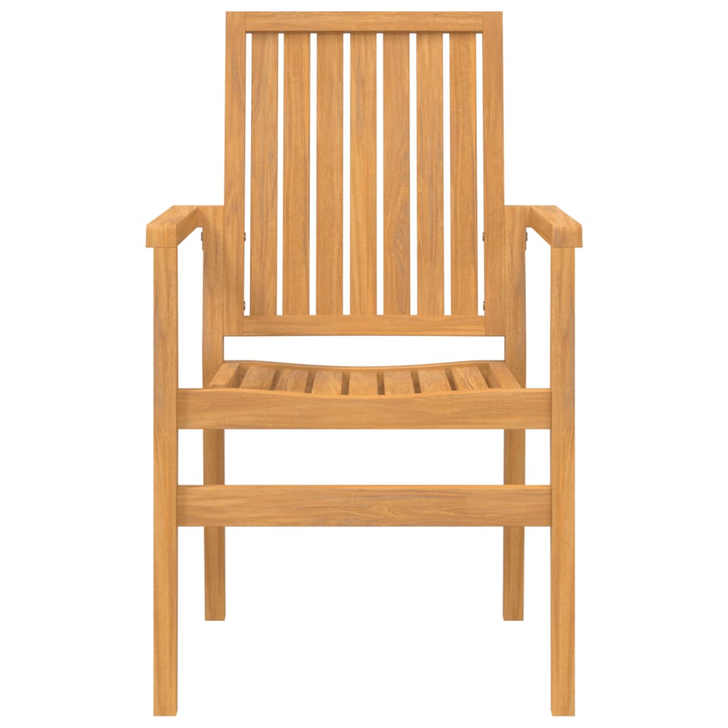 vidaXL Sudedamos sodo kėdės, 2vnt., 56,5x57,5x91cm, tikmedžio masyvas