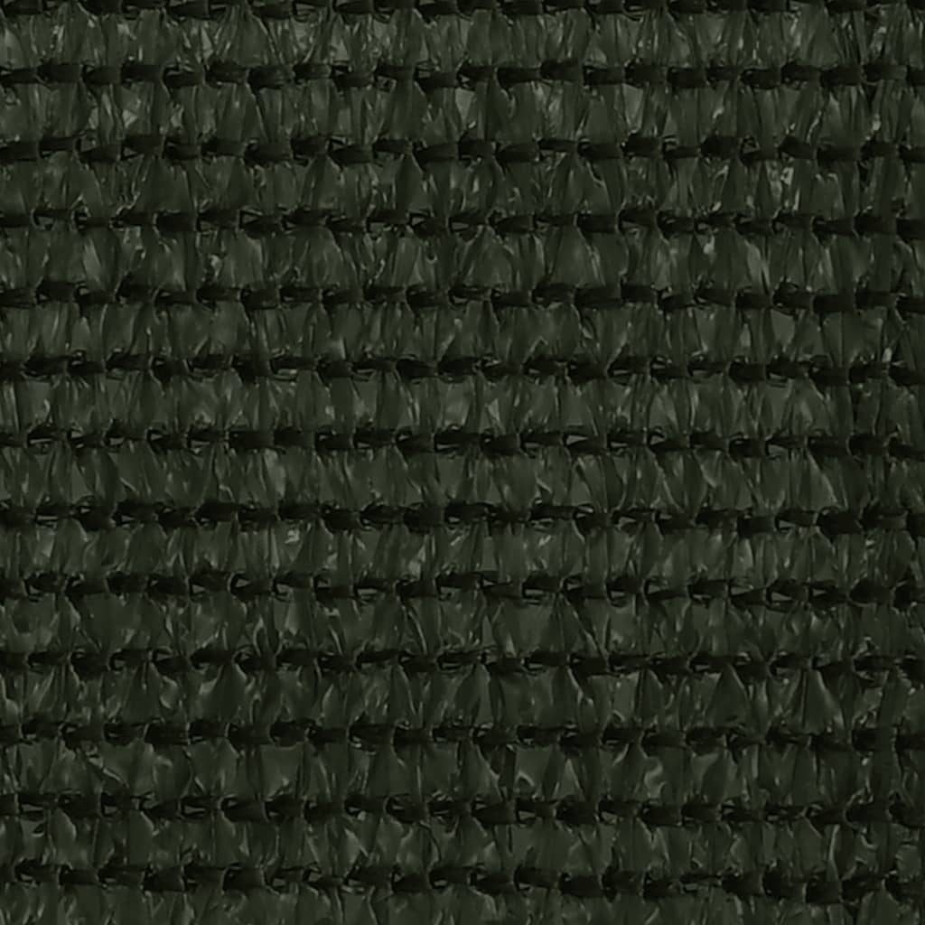 vidaXL Balkono pertvara, tamsiai žalios spalvos, 120x300cm, HDPE