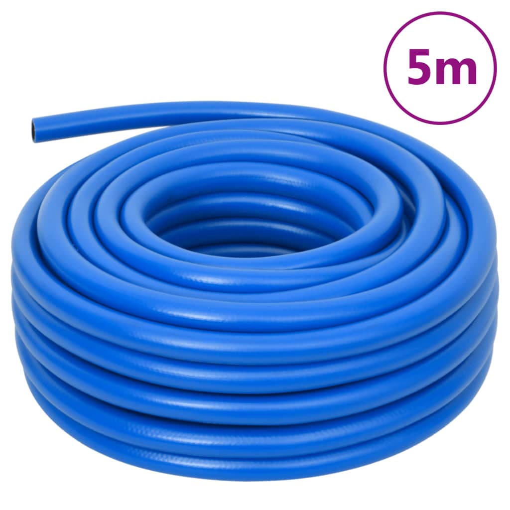 vidaXL Oro žarna, mėlynos spalvos, 0,7", 5m, PVC