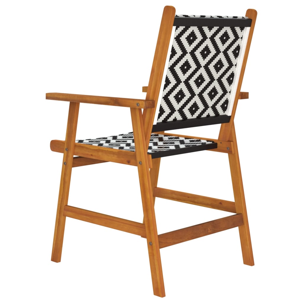 vidaXL Sodo kėdės, 6vnt., akacijos medienos masyvas (3x316249)