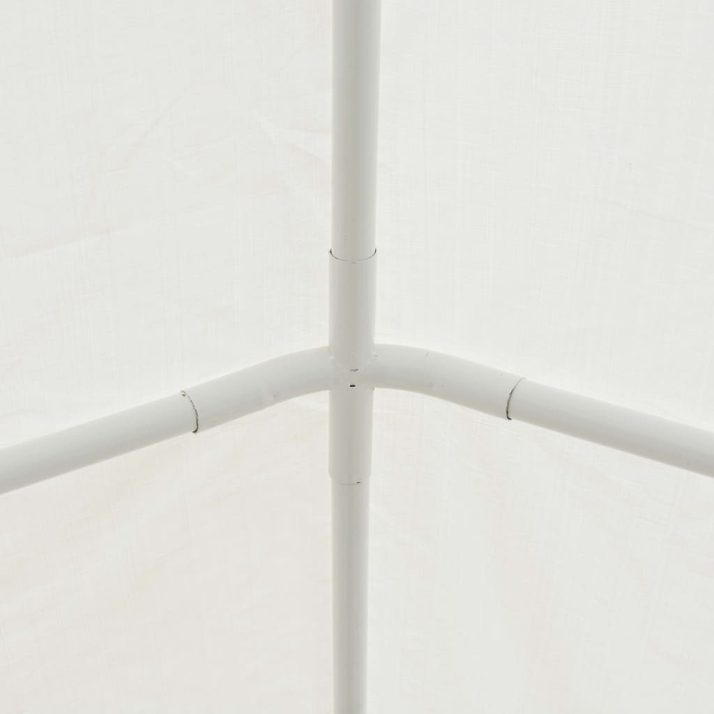 vidaXL Sandėliavimo palapinė, baltos spalvos, 5x10m, PE (49301+43851)