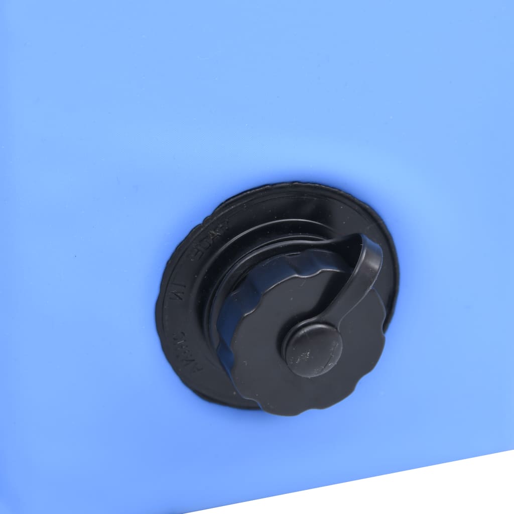 vidaXL Sulankstomas baseinas šunims, mėlynos spalvos, 200x30cm, PVC