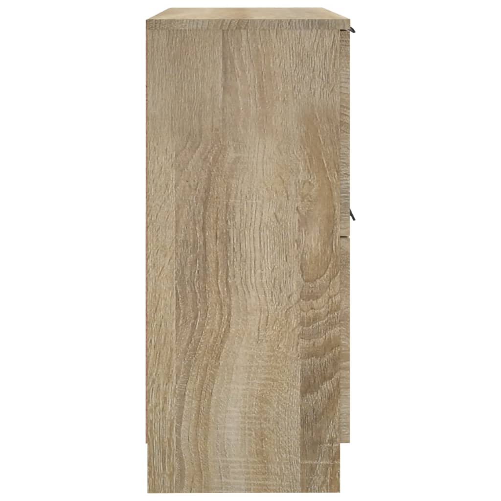 vidaXL Šoninės spintelės, 2vnt., ąžuolo, 30x30x70cm, apdirbta mediena