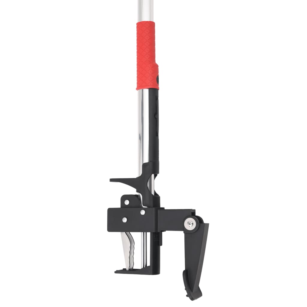 vidaXL Piktžolių šalinimo įrankis, raudonas, 99,5cm, aliuminis