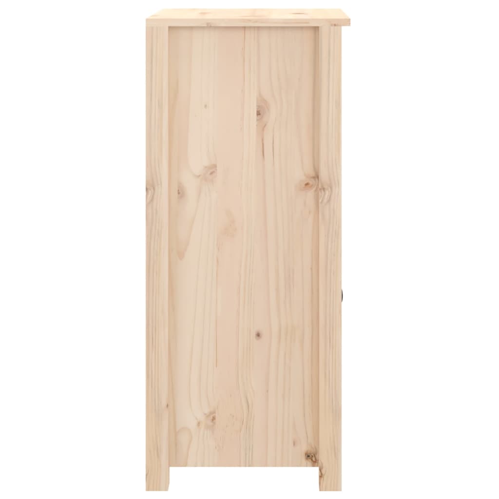 vidaXL Šoninė spintelė, 40x35x80cm, pušies medienos masyvas