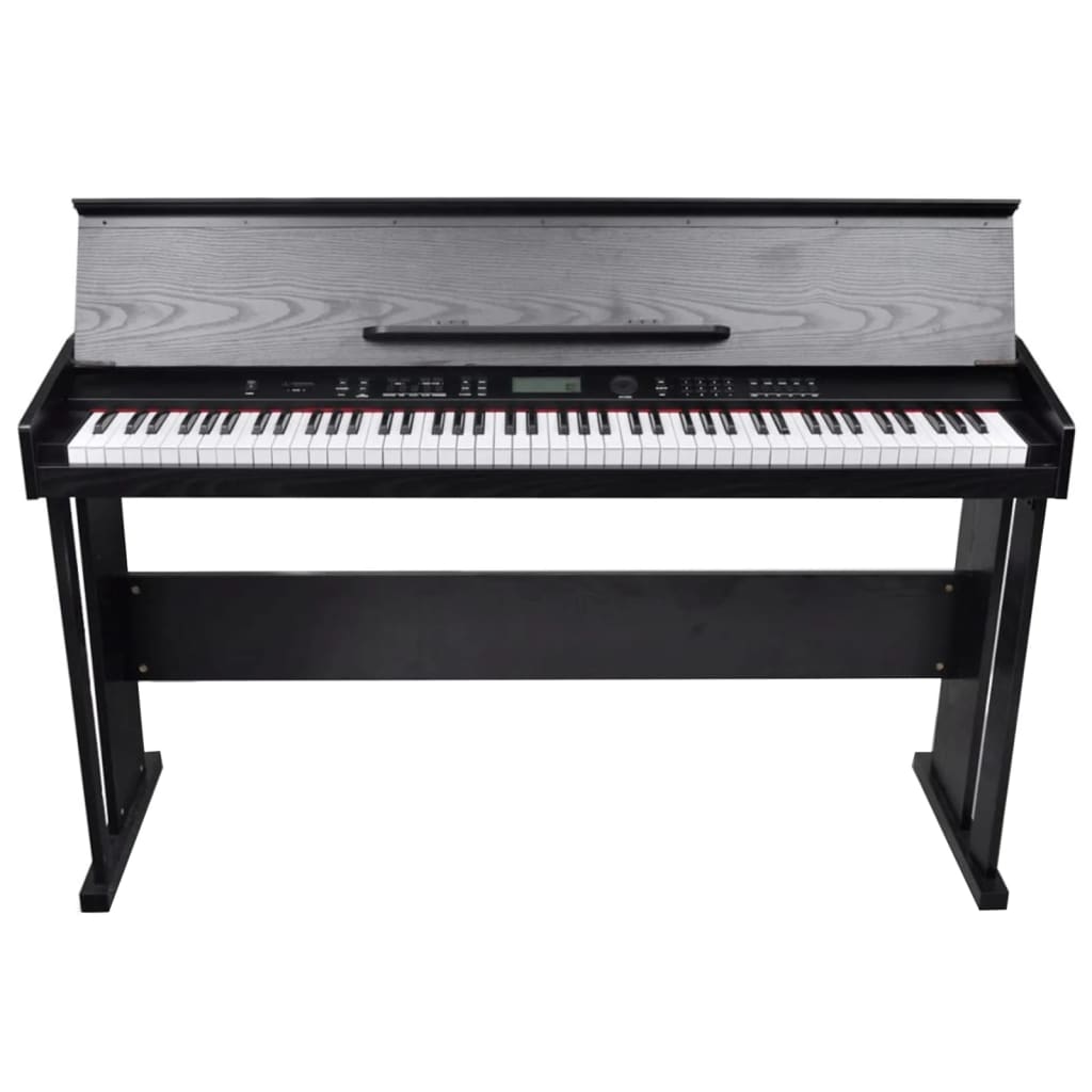 vidaXL Elektrinis skaitmeninis pianinas su stovu natoms, 88 klavišų