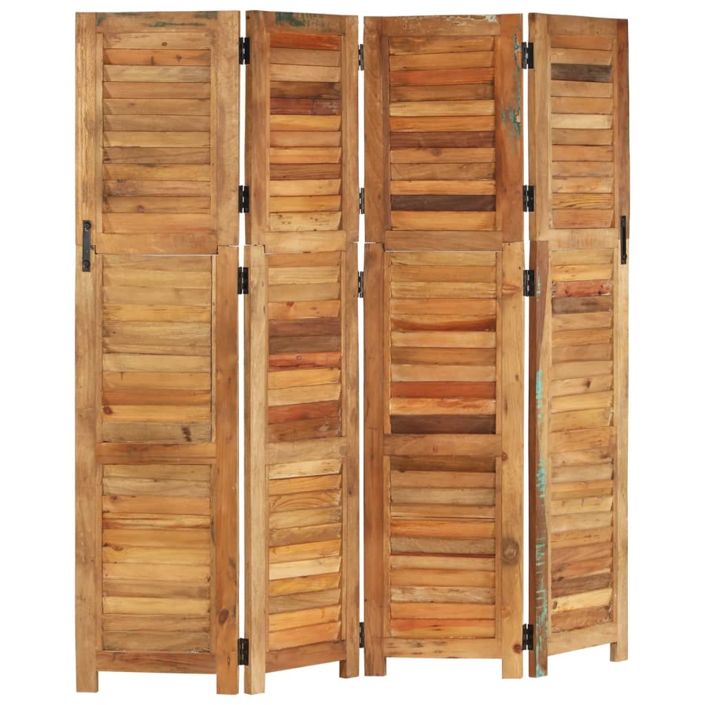 vidaXL Kambario pertvara, 168cm, perdirbtos medienos masyvas