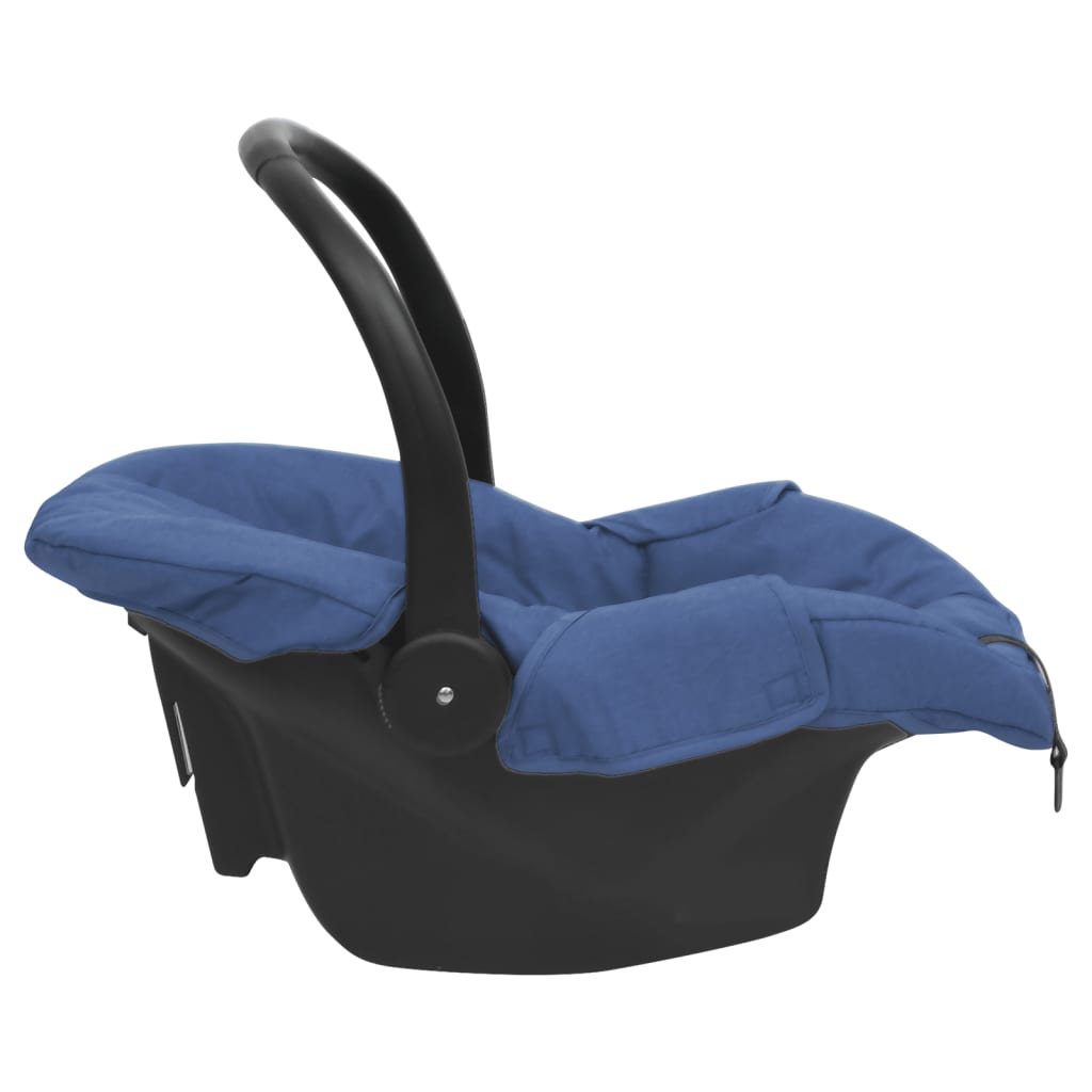vidaXL Automobilinė kėdutė kūdikiams, tamsiai mėlyna, 42x65x57cm