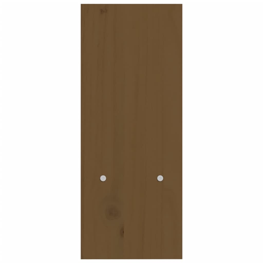 vidaXL Monitoriaus stovas, medaus rudas, (39–72)x17x43cm, pušis