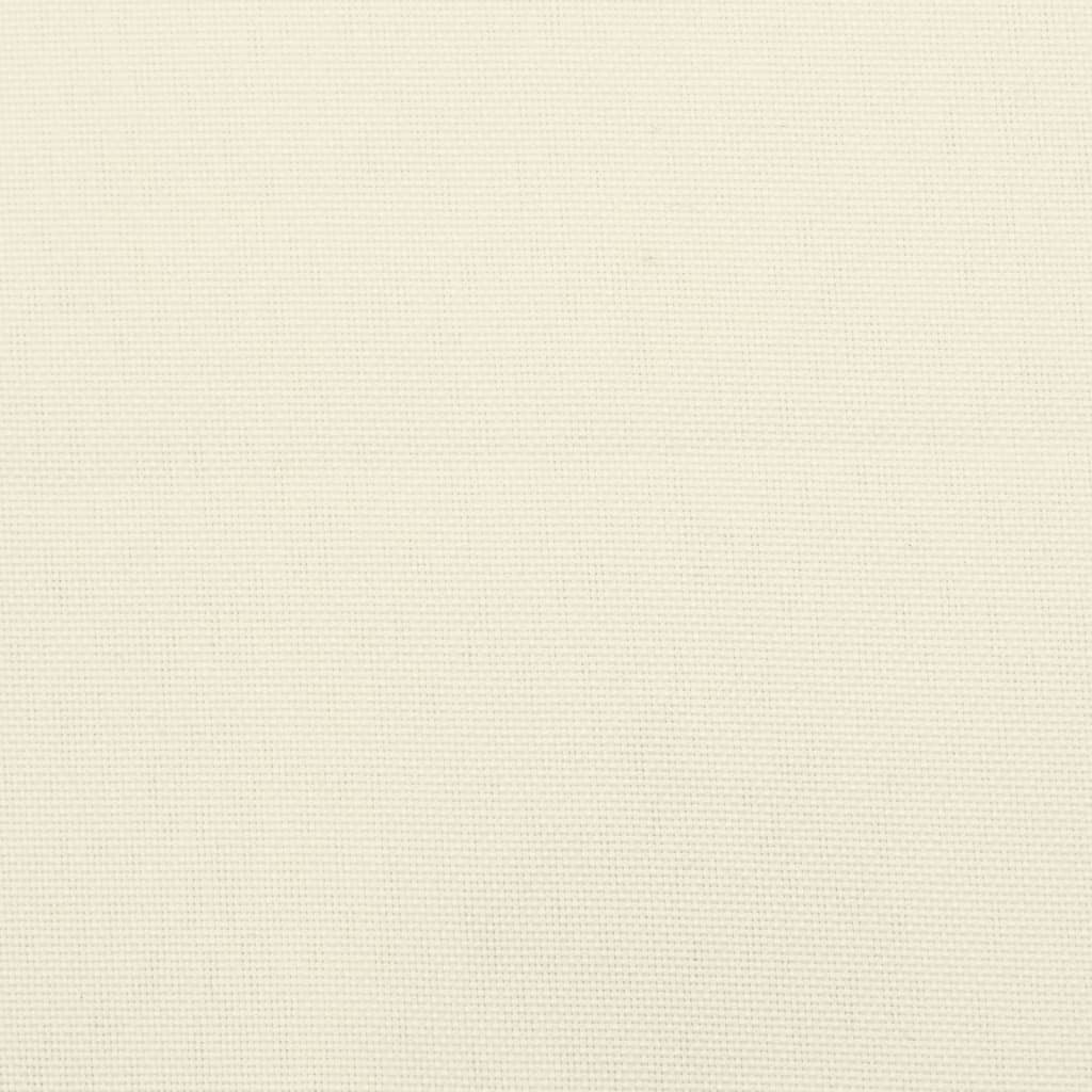 vidaXL Pagalvėlės, 4vnt., kreminės spalvos, 60x60cm, audinys