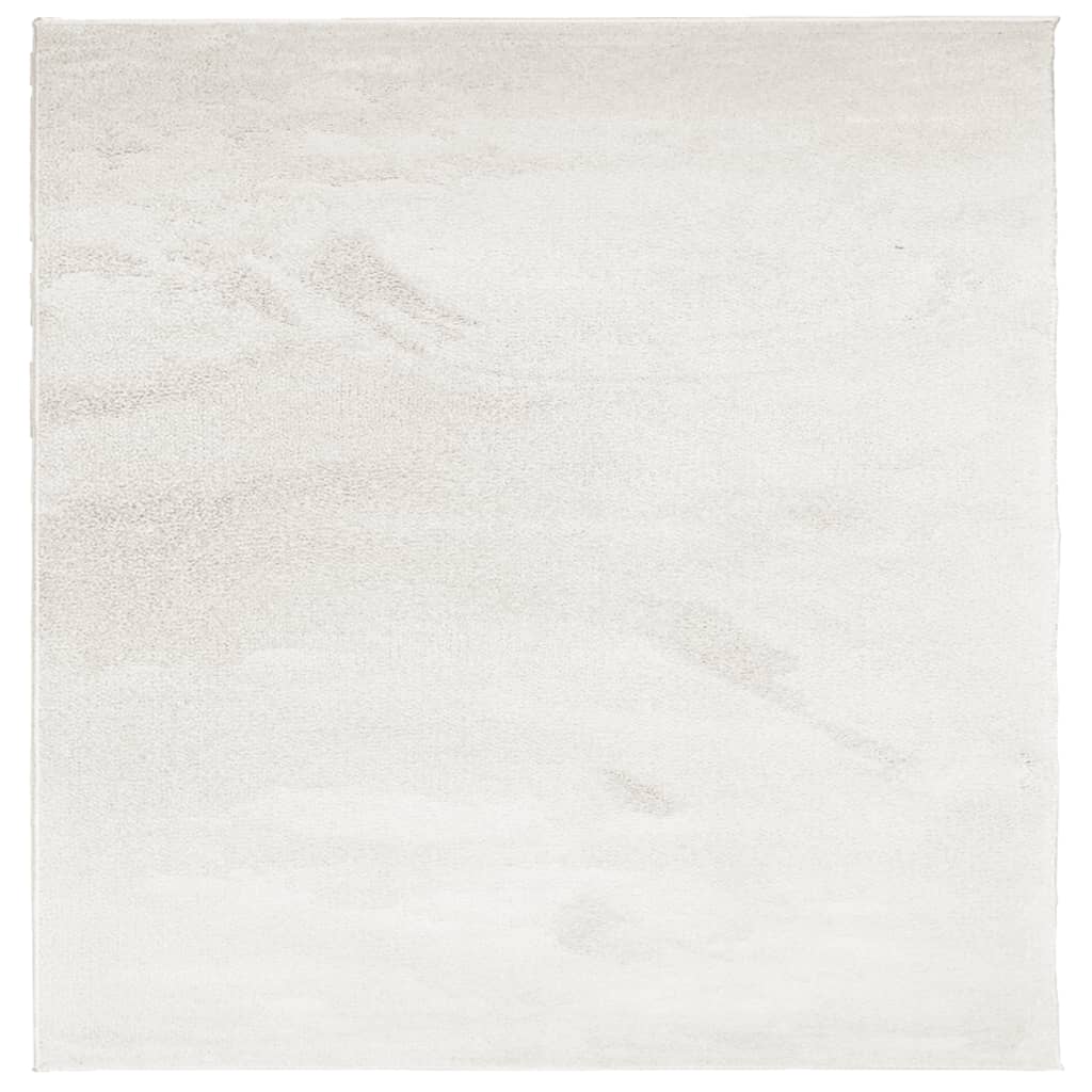 vidaXL Kilimas OVIEDO, smėlio spalvos, 240x240cm, trumpi šereliai