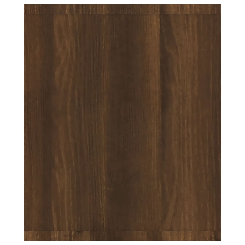 vidaXL Knygų/televizoriaus spintelė, ruda, 143x30x36cm, mediena