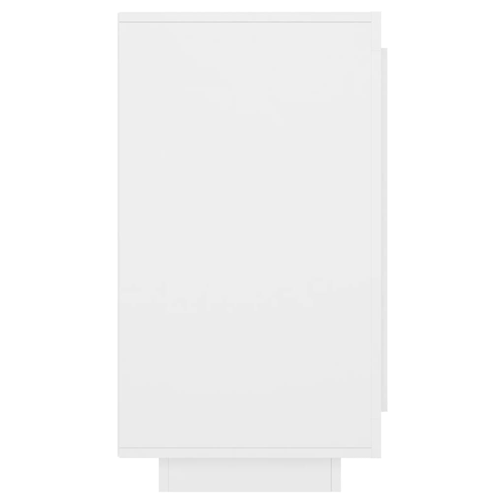 vidaXL Šoninė spintelė, baltos spalvos, 80x40x75cm
