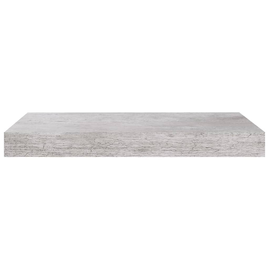 vidaXL Pakabinama sieninė lentyna, betono pilka, 40x23x3,8cm, MDF