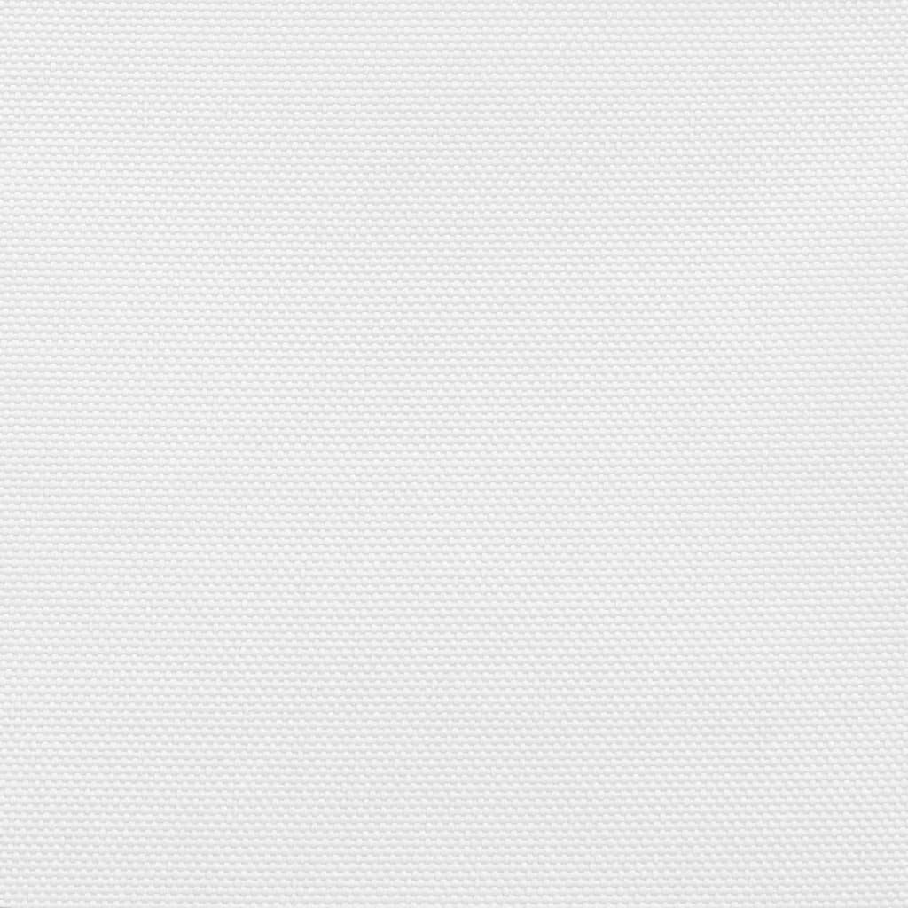 vidaXL Balkono pertvara, balta, 75x1000cm, 100% oksfordo poliesteris