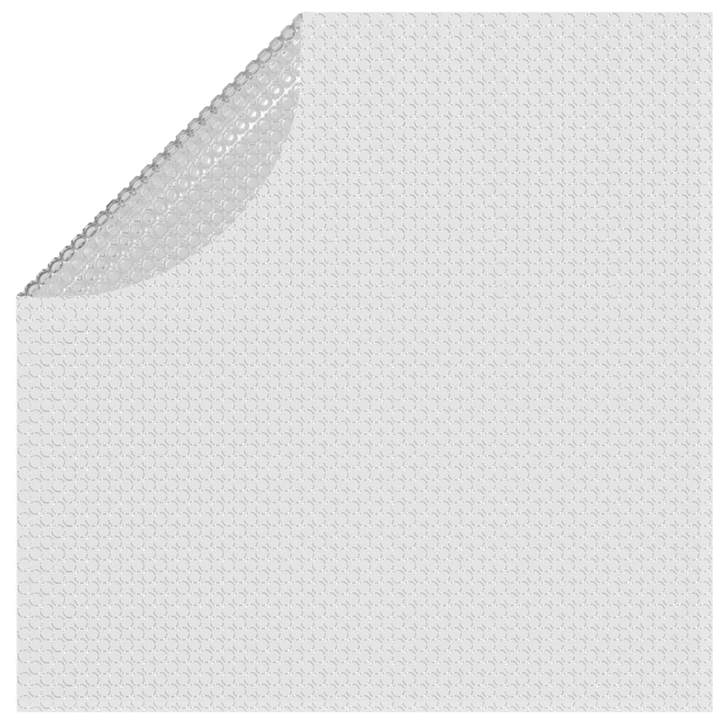 vidaXL Saulę sugerianti baseino plėvelė, pilkos spalvos, 488cm, PE