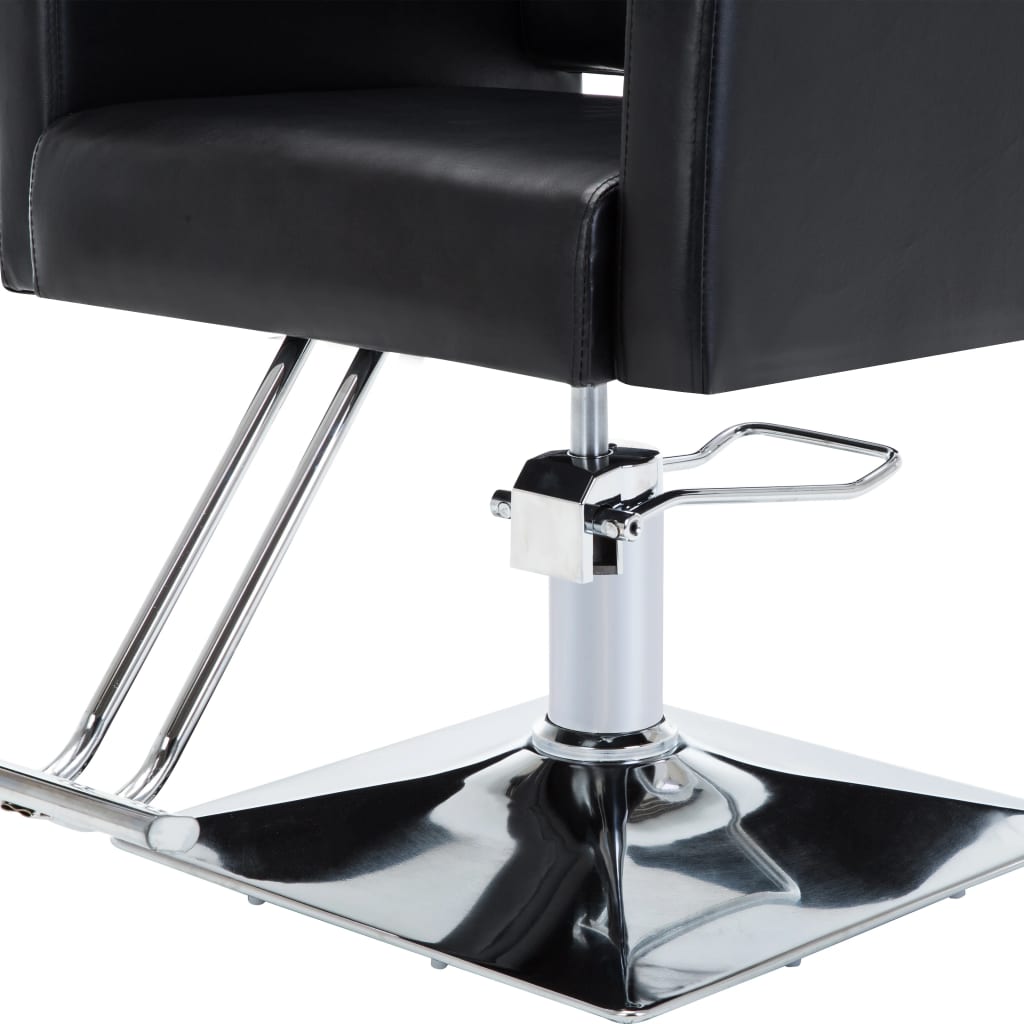 vidaXL Kirpėjo kėdė, dirbtinė oda, juoda