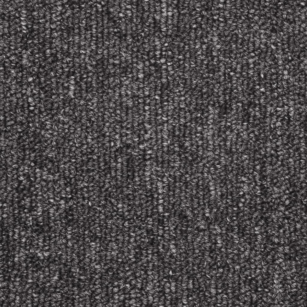 vidaXL Laiptų kilimėliai, 10vnt., antracito spalvos, 56x17x3cm