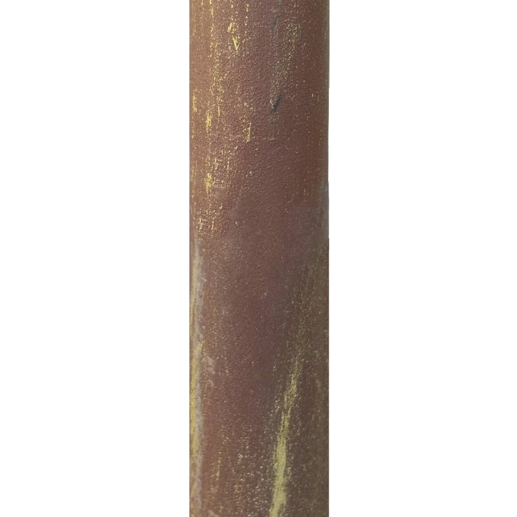 vidaXL Sodo pergolė, senovinės rudos spalvos, 4x3x2,5m, geležis