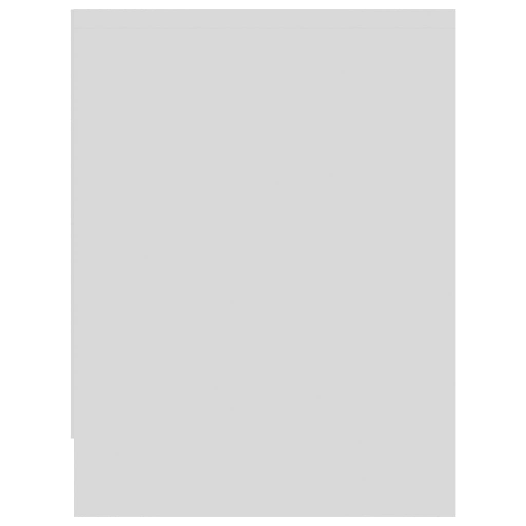 vidaXL Naktinė spintelė, baltos spalvos, 40x30x40cm, MDP