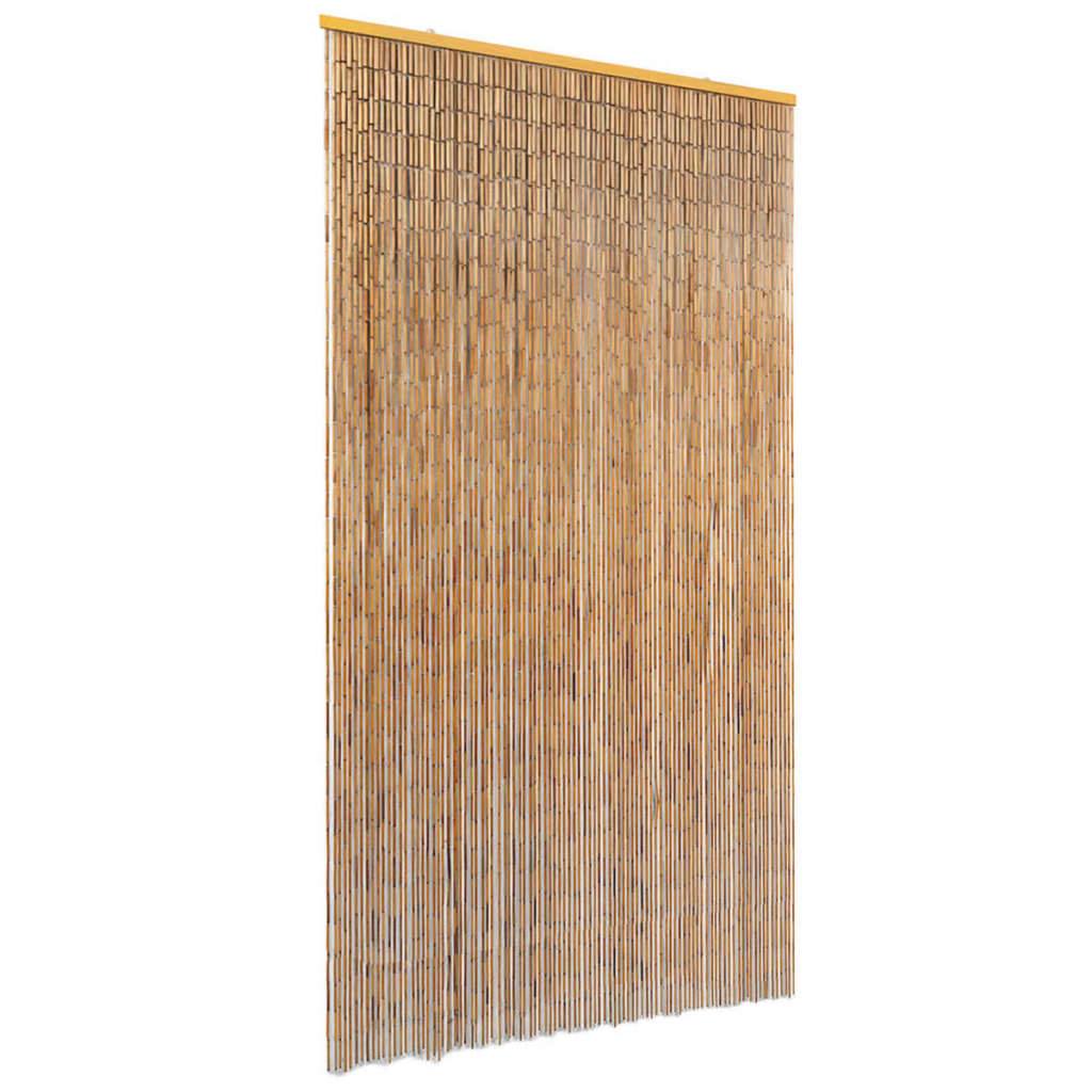 vidaXL Durų užuolaida nuo vabzdžių, bambukas, 100x220cm