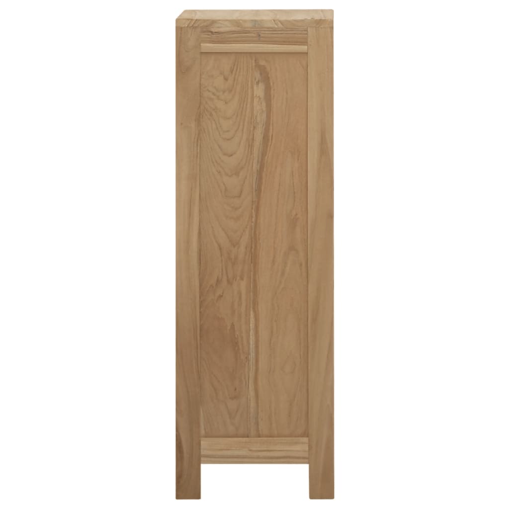 vidaXL Komoda su stalčiais, 30x30x90cm, tikmedžio medienos masyvas