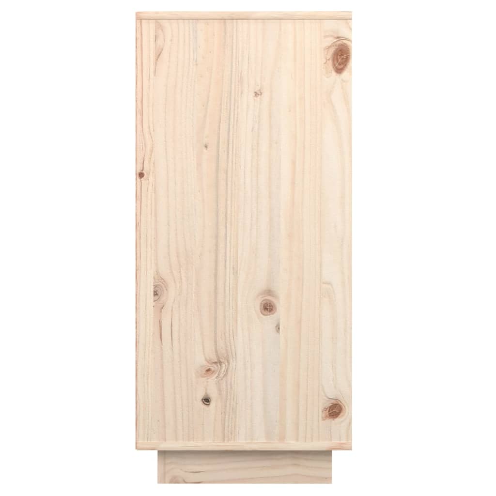 vidaXL Šoninė spintelė, 60x34x75cm, pušies medienos masyvas