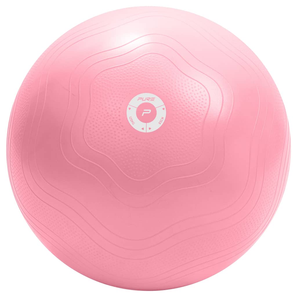 Pure2Improve Gimnastikos kamuolys, rožinės spalvos, 65cm