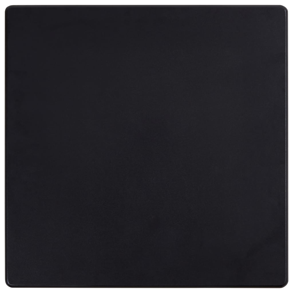 vidaXL Baro baldų komplektas, 5 dalių, juodos spalvos, plastikas