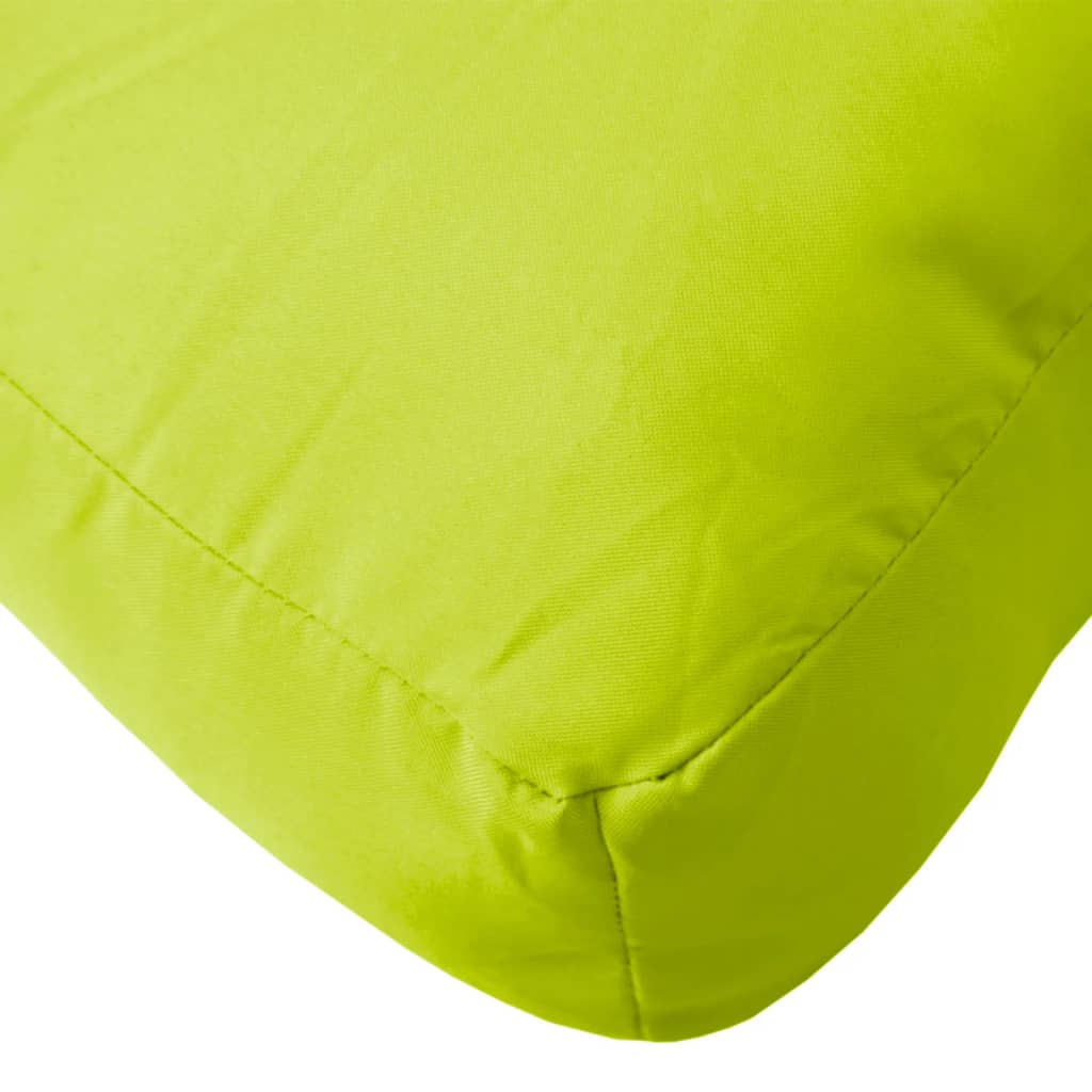 vidaXL Paletės pagalvėlė, ryškiai žalios spalvos, oksfordo audinys