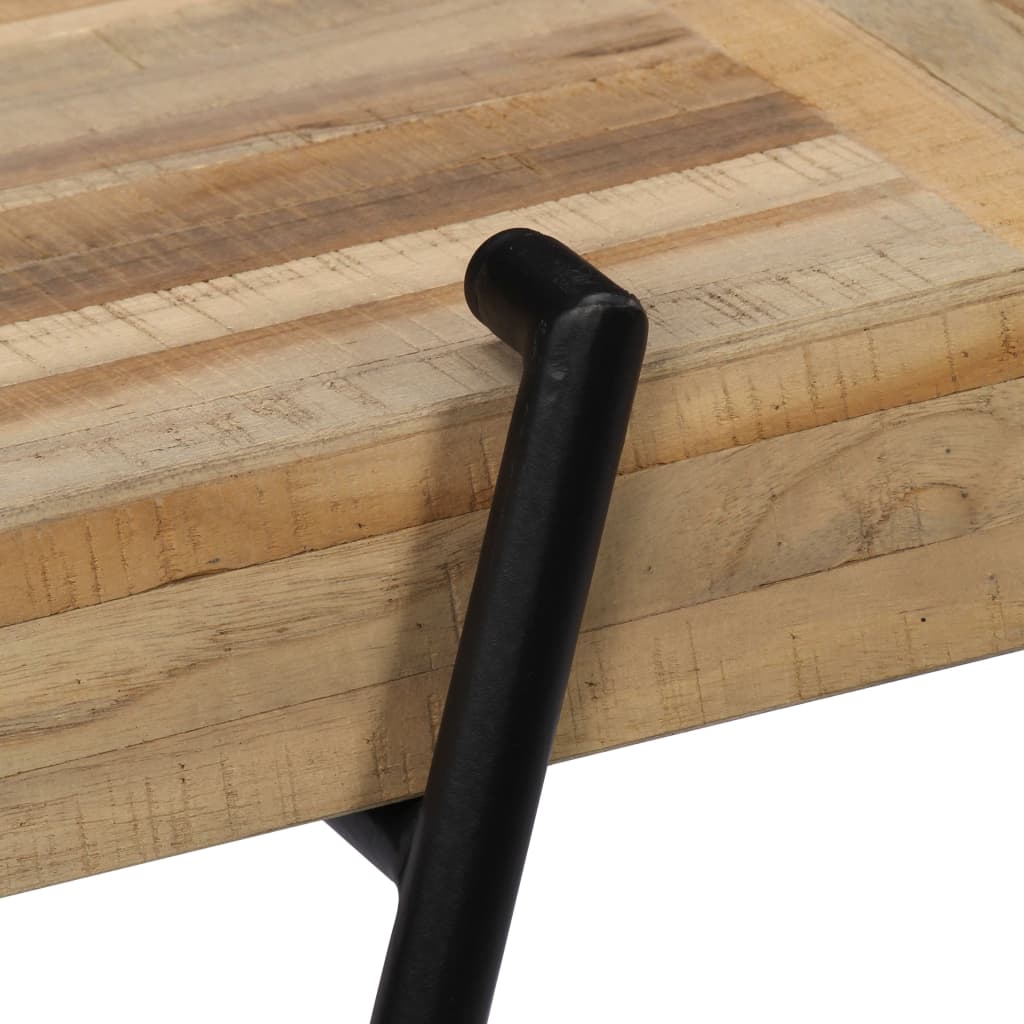 vidaXL Konsolinis staliukas, 120x35x81cm, perdirbta tikmedžio mediena