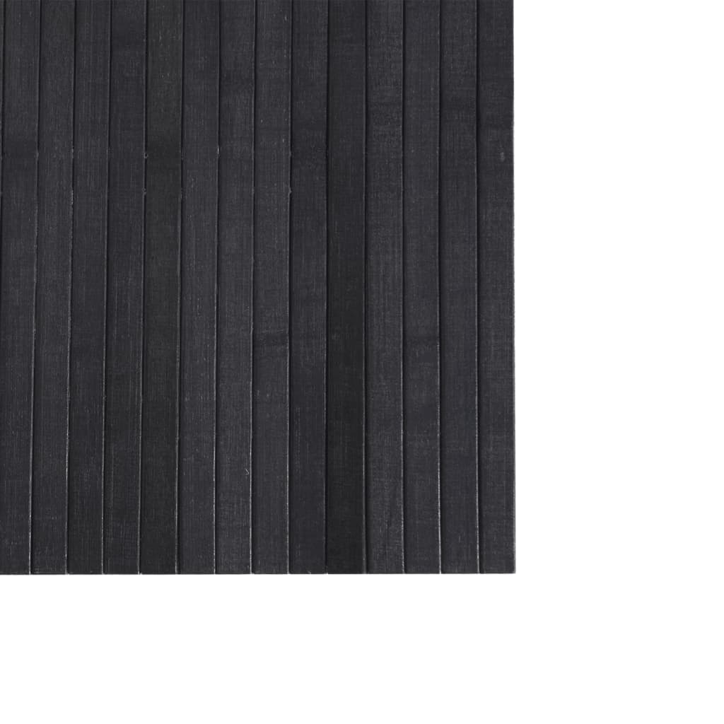 vidaXL Kambario pertvara, pilkos spalvos, 165x400cm, bambukas