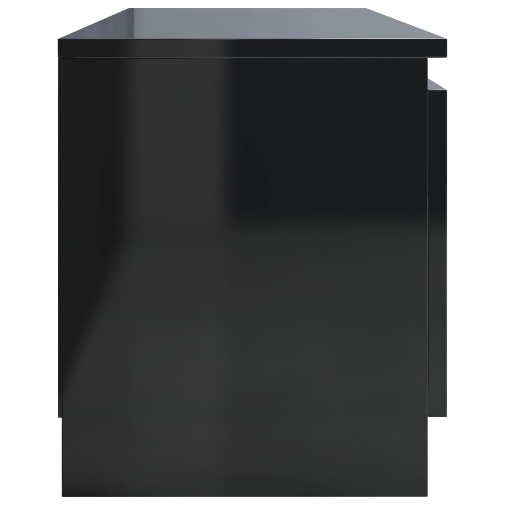 vidaXL Televizoriaus spintelė, juoda, 120x30x35,5cm, apdirbta mediena