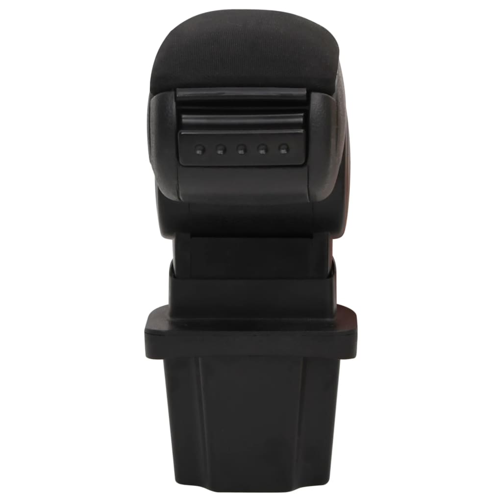 vidaXL Automobilio porankis, juodos spalvos, 13,5x32,5x(31-46,5)cm ABS