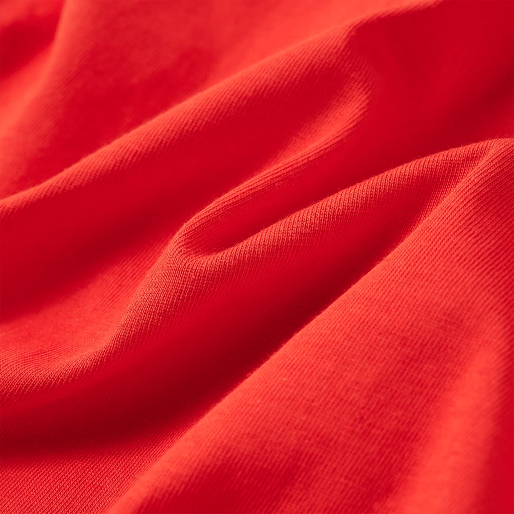 Vaikiški marškinėliai ilgomis rankovėmis, raudonos spalvos, 92 dydžio