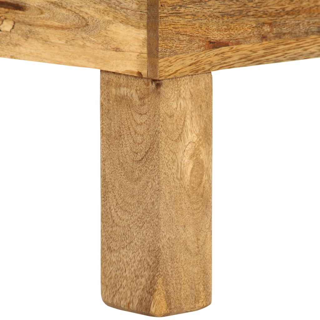 vidaXL Kavos staliukas, 110x55x35 cm, mango medienos masyvas