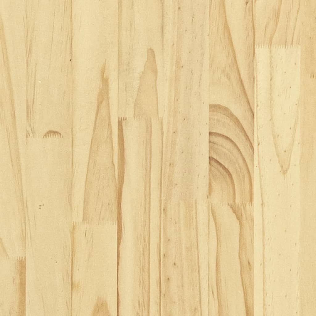 vidaXL Lovos rėmas, 120x200cm, pušies medienos masyvas