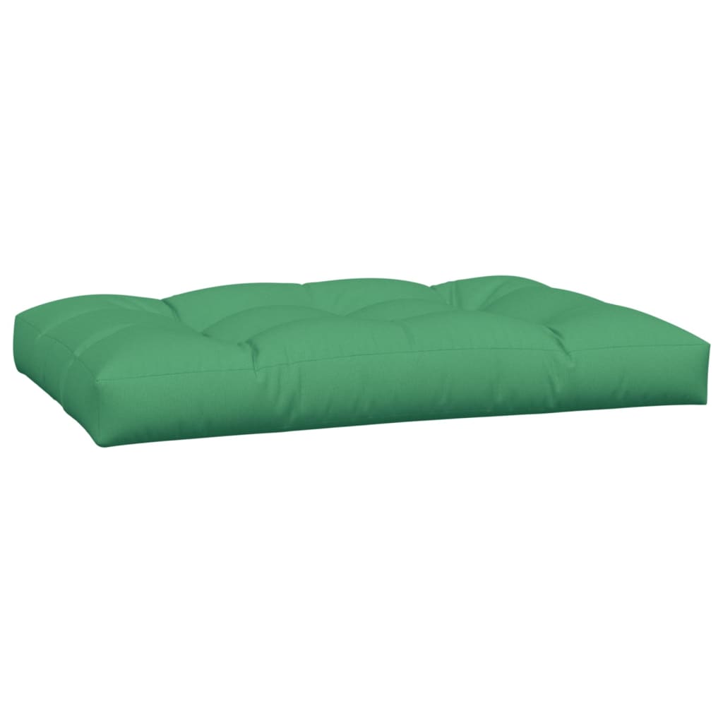 vidaXL Palečių pagalvėlės, 3vnt., žalios spalvos, audinys