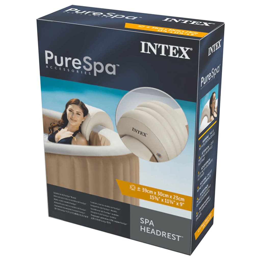 Intex Pripučiama sūkurinės vonios atrama galvai, 39x30x23cm