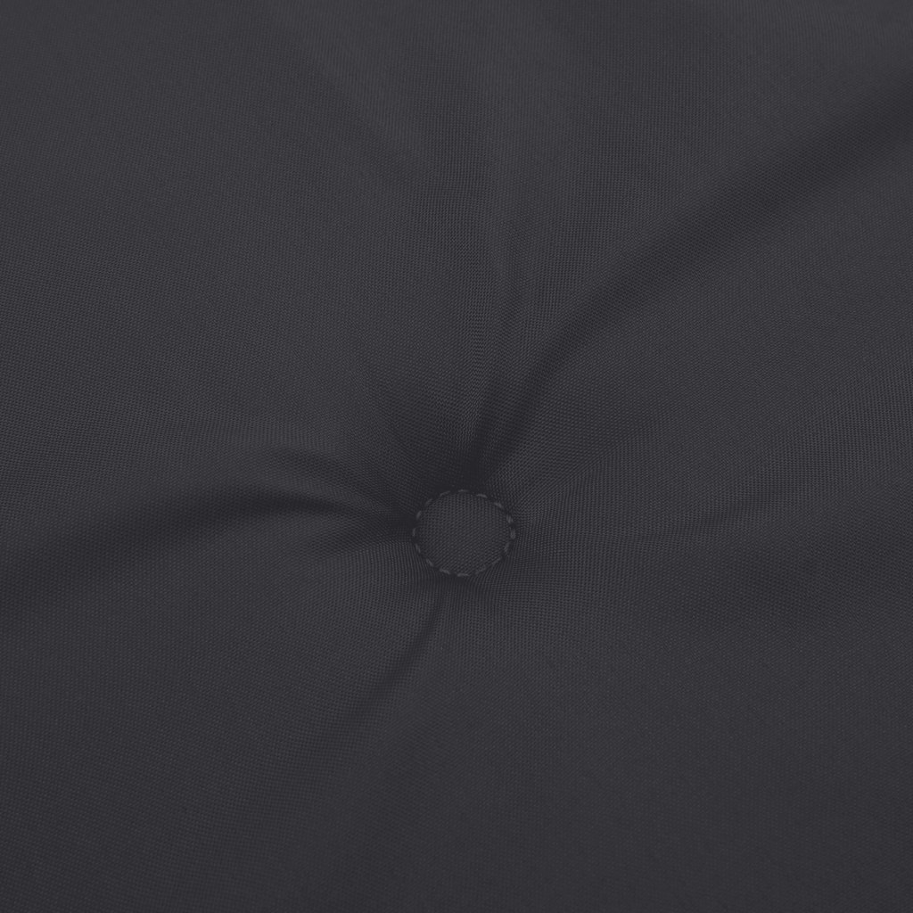 vidaXL Sodo suoliuko pagalvėlė, juodos spalvos, 180x50x3cm, audinys