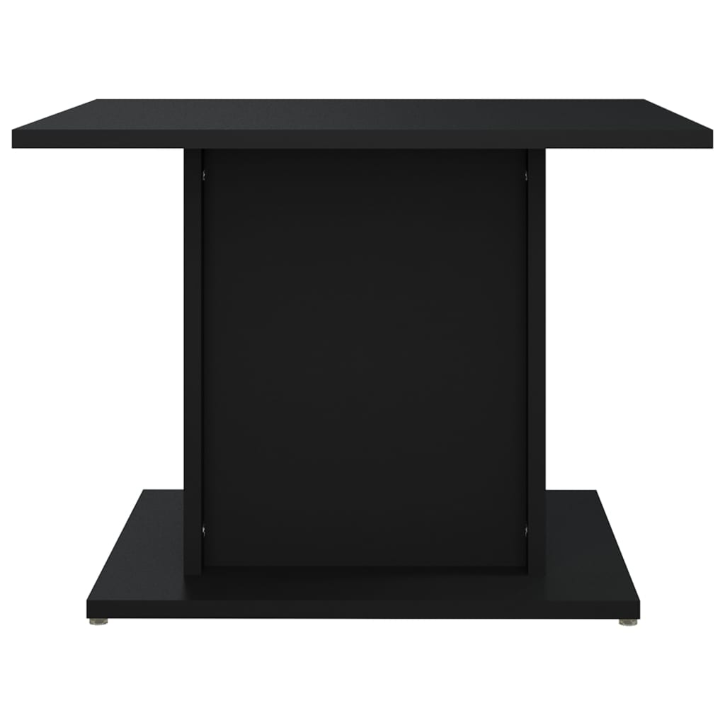 vidaXL Kavos staliukas, juodos spalvos, 55,5x55,5x40cm, MDP