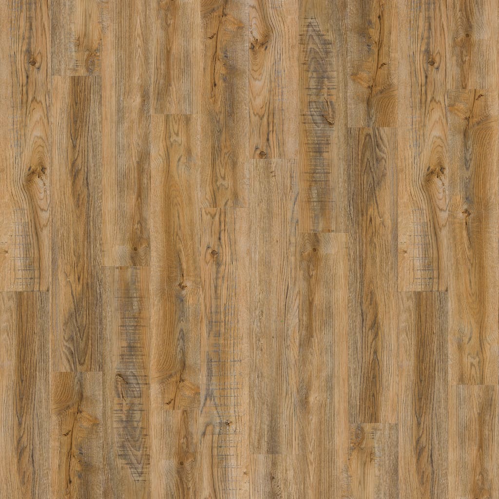 WallArt Lentjuostės, vintažinės rudos, ąžuolo medienos imitacijos