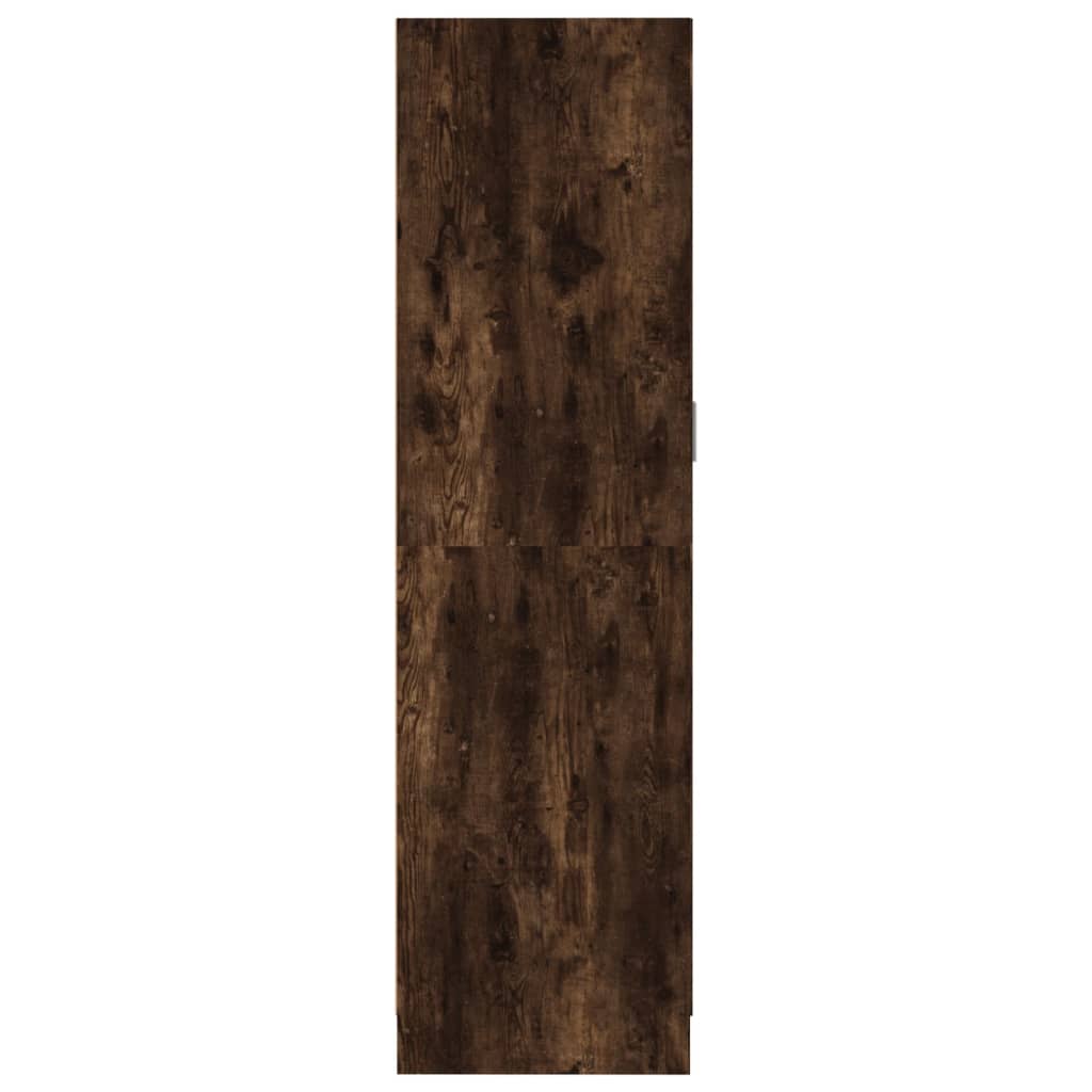 vidaXL Drabužių spinta, dūminio ąžuolo, 82,5x51,5x180cm, mediena