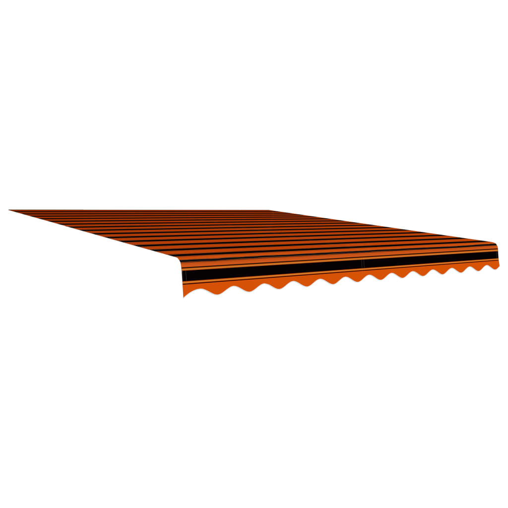 vidaXL Markizės uždangalas nuo saulės, oranžinis ir rudas, 300x250cm