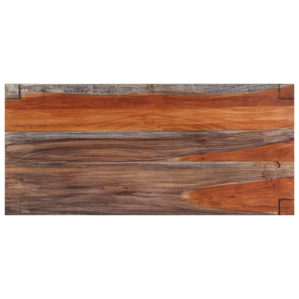 vidaXL Valgomojo stalas, 110x50x76cm, akacijos medienos masyvas